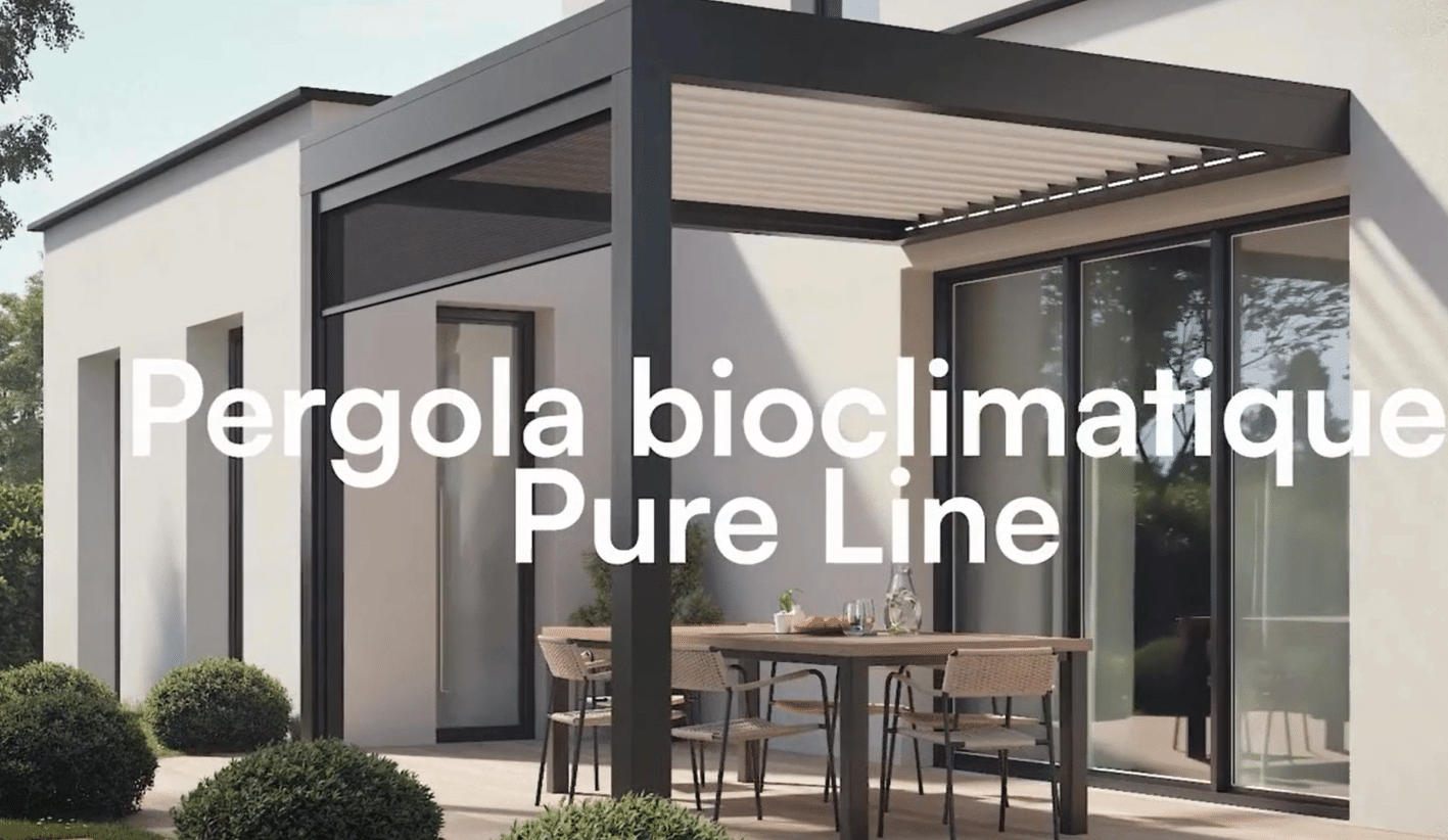 La pergola Pure Line édition 2024 par Le Vérandier by TRYBA